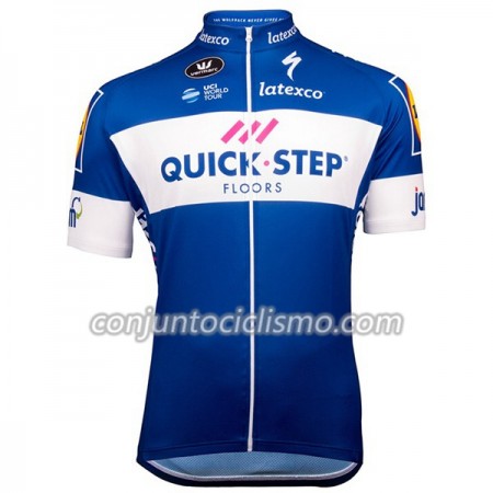 Maillot mangas cortas 2018 Quick-Step Floors N001